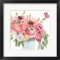 Framed 'Boho Bouquet  XIII' border=