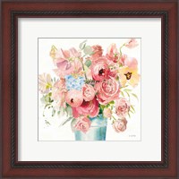 Framed 'Boho Bouquet  VII' border=