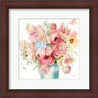 Framed 'Boho Bouquet  VII' border=