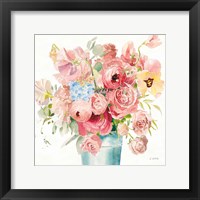 Boho Bouquet  VII Framed Print