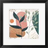 Framed 'Abstract Blossom IV' border=