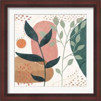 Framed 'Abstract Blossom IV' border=