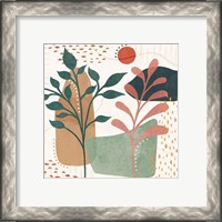 Framed 'Abstract Blossom III' border=