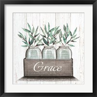 Framed 'Grace' border=