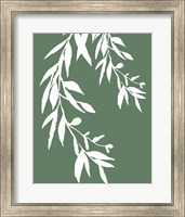 Framed 'Leaves I' border=