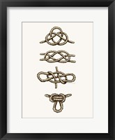 Knot So Fast Framed Print