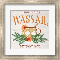 Framed 'Wassail' border=