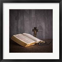 Framed Bible Still Life