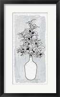 Framed Olive Branch Vase