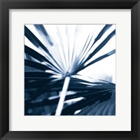 Among Blue Palms I Framed Print