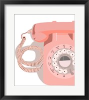 Framed Vintage Phone