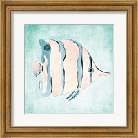 Framed 'Fish In The Sea II' border=