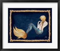 Framed Elegant Mermaid