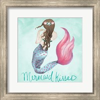 Framed 'Mermaid Kisses' border=