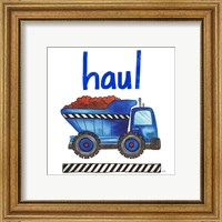 Framed 'Haul' border=