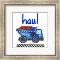 Framed 'Haul' border=