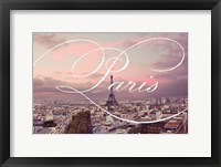 Framed Paris Views