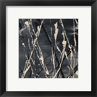 Framed 'Dark Cloudy Mist II' border=