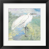 Framed Wild Egret