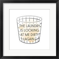 Framed 'Laundry Day' border=