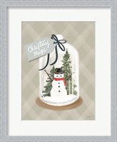 Framed Christmas Magic Snow Globe