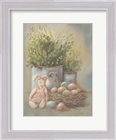 Framed Rustic Easter Vignette