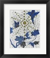 Framed 'Chakra Web with Bird' border=