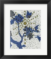 Framed 'Chakra Web with Butterfly' border=