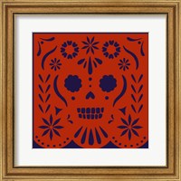 Framed 'Calaveras III' border=