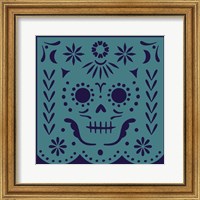 Framed 'Calaveras IV' border=