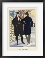 Men's Fashion II Framed Print