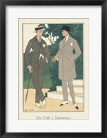 Men's Fashion III Framed Print