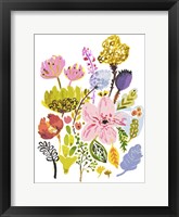 Framed Modern Bouquet Stems I