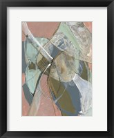 Abstract Zag II Framed Print