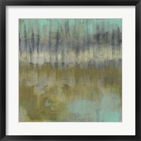 Soft Treeline on the Horizon II Framed Print