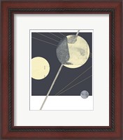 Framed 'Planetary Weights III' border=