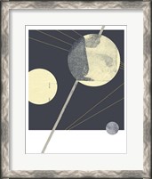 Framed 'Planetary Weights III' border=