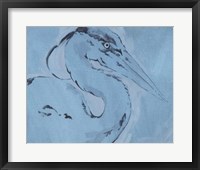 Framed James River Heron I