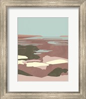 Framed 'Saltwater Sea I' border=