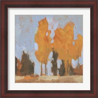 Framed 'Golden Seasons I' border=