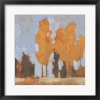 Framed Golden Seasons I