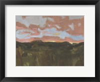 Sunset in Taos II Framed Print