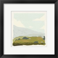 Framed 'Alpine Ascent III' border=