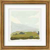 Framed 'Alpine Ascent III' border=