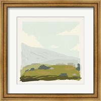 Framed 'Alpine Ascent III' border=