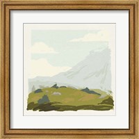 Framed 'Alpine Ascent IV' border=