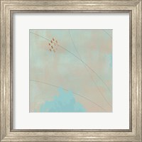 Framed 'Spring Abstract II' border=