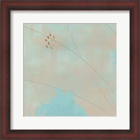 Framed 'Spring Abstract II' border=