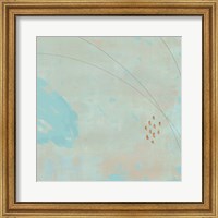 Framed 'Spring Abstract IV' border=