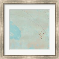 Framed 'Spring Abstract IV' border=